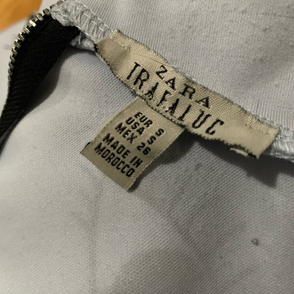 Zara pastel blue dress - Picture 5 of 5